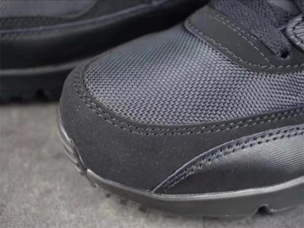 Nike Air Max 90 Leather Triple Black (2020) CZ5594-001