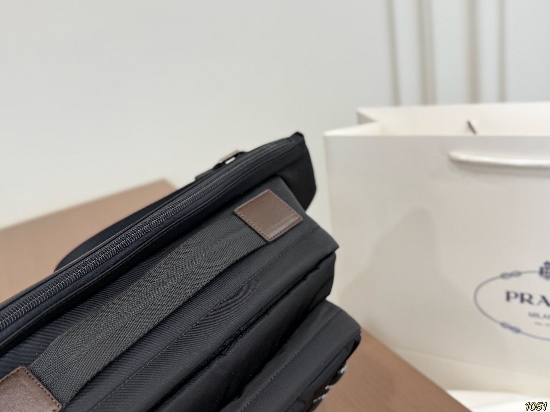 Prada Nylon Messenger Bag - Image 6