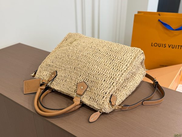 LV's New Straw Bag