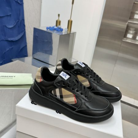 Burberry Terrace Check  Sneakers - Image 5