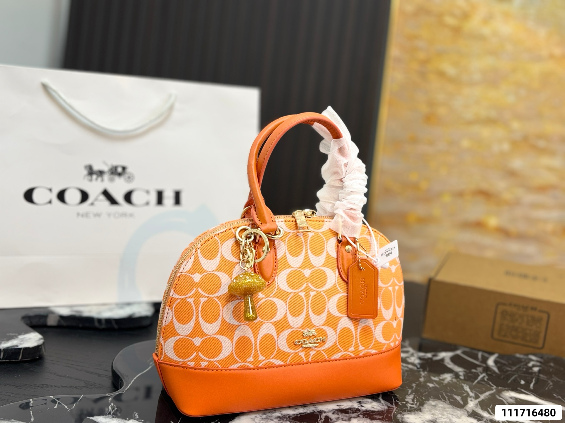 Coach Sabrina Shell Bag - Image 7