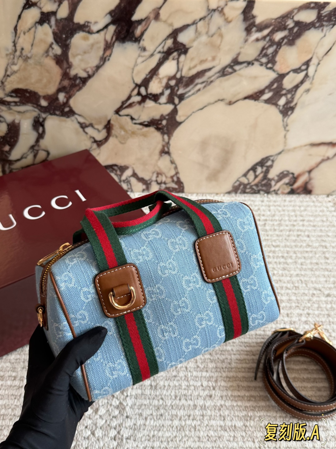 Gucci Mini GG Handbag - Image 2