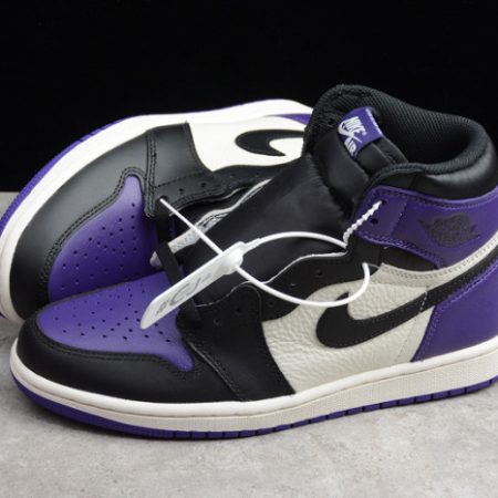 Air Jordan 1 Court Purple 555088-501 - Image 10