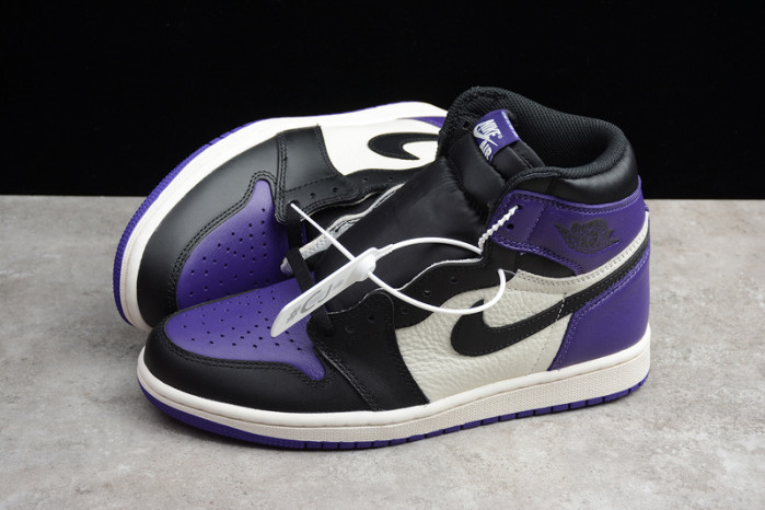 Air Jordan 1 Court Purple 555088-501 - Image 10