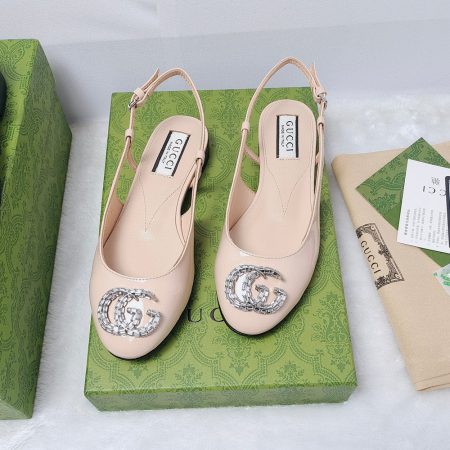Gucci Leather Flats  Slide Sandal - Image 8