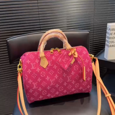 LV Denim Speedy 30 Hand bag - Image 5