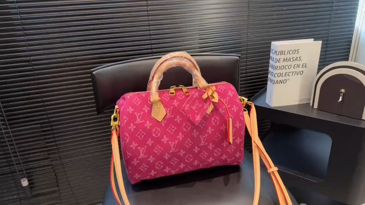 LV Denim Speedy 30 Hand bag - Image 5