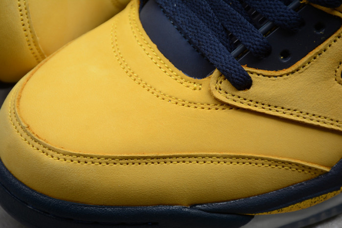 Air Jordan 5 Retro SP Michigan CQ9541-704 - Image 10