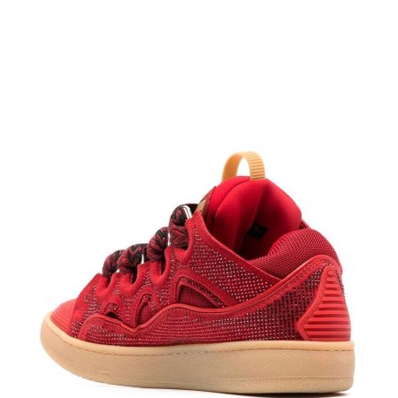 Lanvin LEATHER CURB SNEAKERS - Image 3