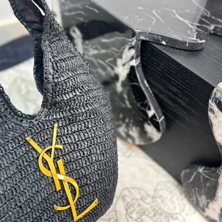 YSL Braided Tote Bag - Image 4