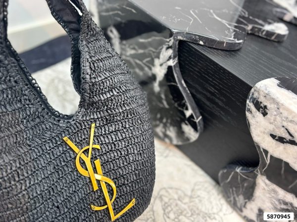 YSL Braided Tote Bag