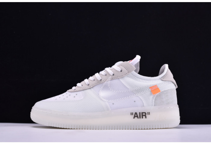 NIKE AIR FORCE 1 LOW OFF-WHITE All White AO4606-100 - Image 1
