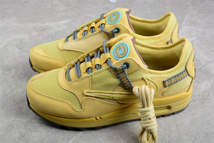 Travis Scott Nike Air Max 1 Wheat DO9392-700 - Image 15