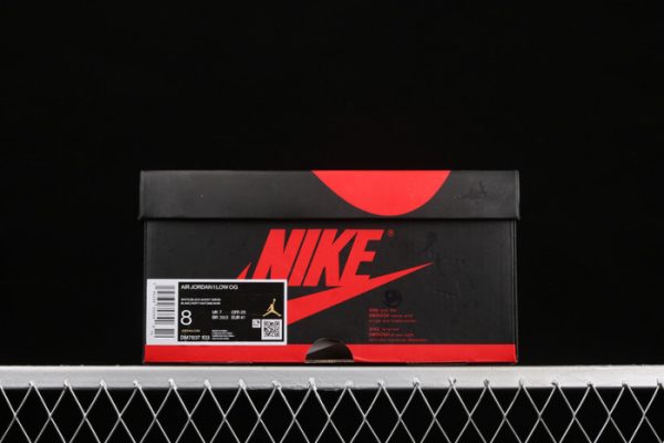 Jordan 1 Retro Low White Ghost Green Black DM7837-10R