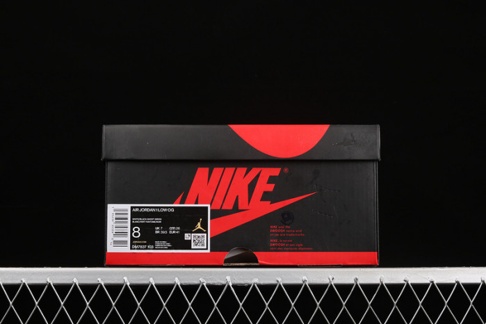Jordan 1 Retro Low White Ghost Green Black DM7837-10R - Image 9