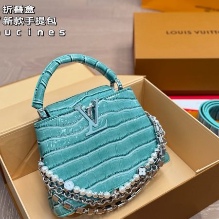 LV Capucines Handbag - Image 8