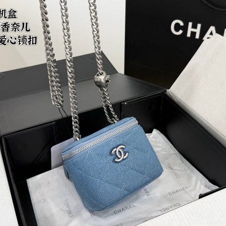 Chanel Box Bag Cosmetic Bag - Image 4
