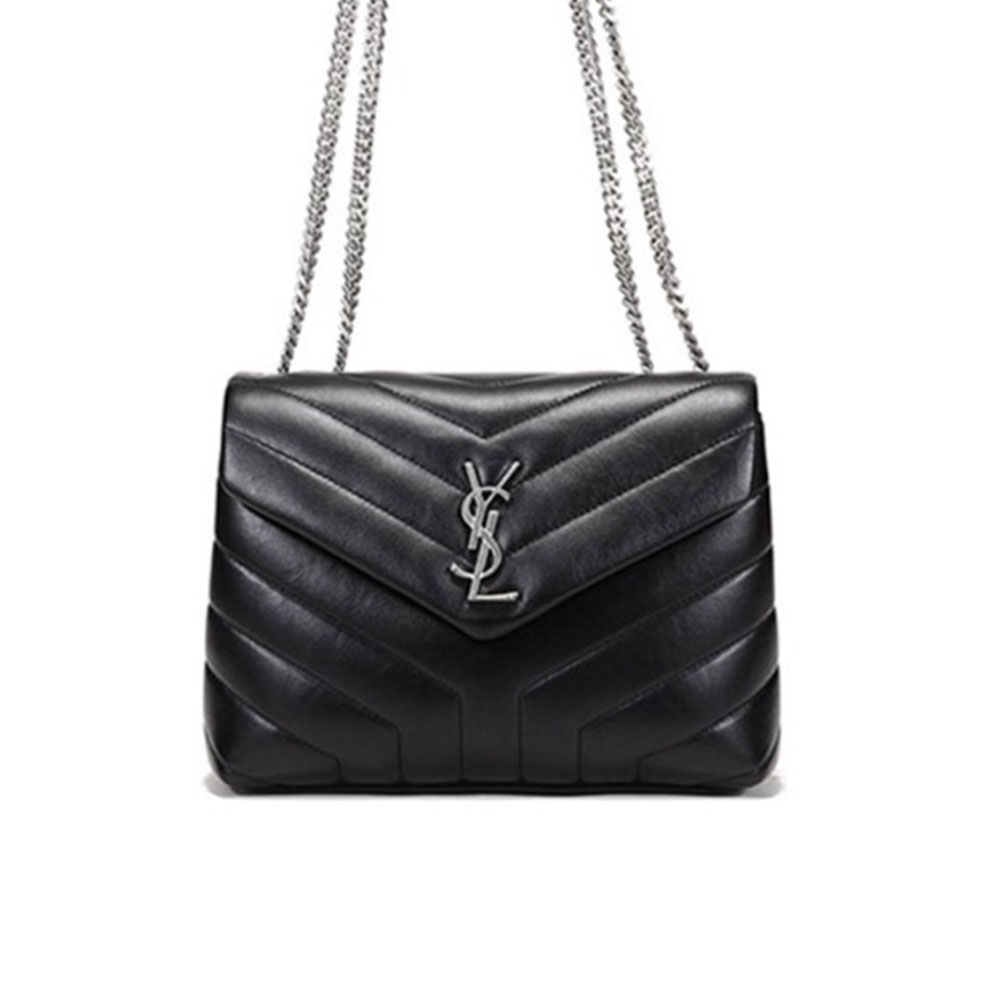 SAINT LAURENT YSL Loulou Toy quilted leather shoulder bag - Image 3