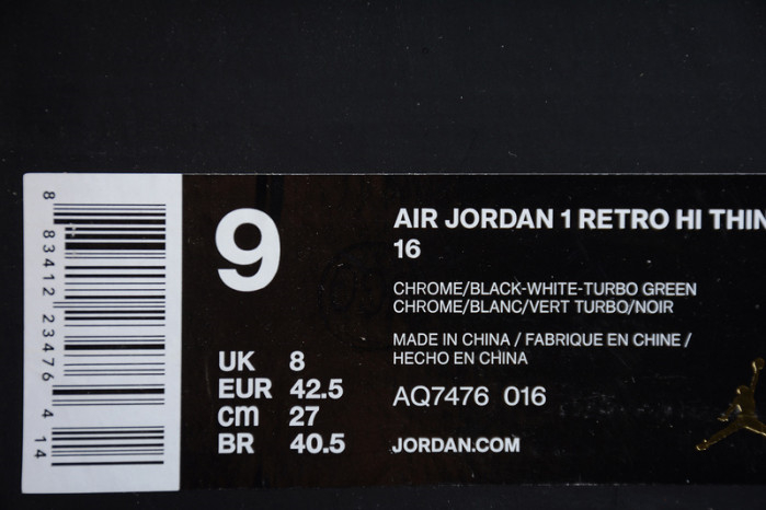 Air Jordan 1 High OG Pass The Torch Kawhi Leonard AQ7476-016 - Image 8
