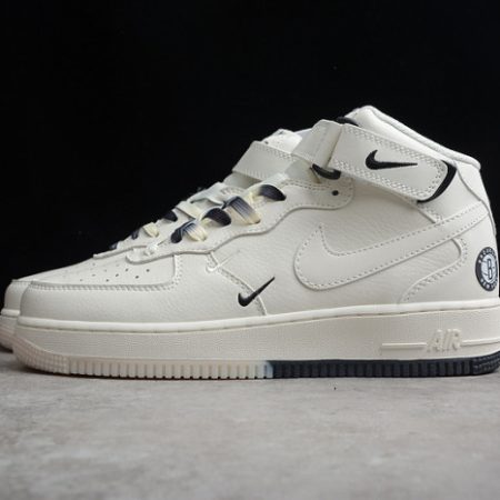 Nike Air Force 1 Mid ??07 SU19 AF1 Beige Black HT2969-013 - Image 7