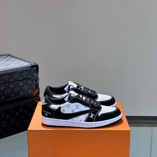 Travis Scott X Nike Air Jordan 1 Low X LV Sneakers