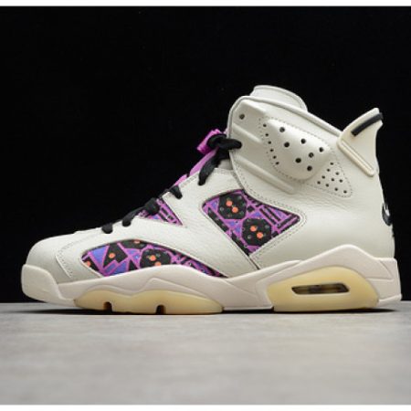 AIR JORDAN 6 RETRO QUAI54 SAIL BLACK CZ4152-101 - Image 1