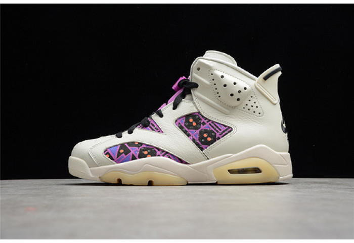 AIR JORDAN 6 RETRO QUAI54 SAIL BLACK CZ4152-101 - Image 1