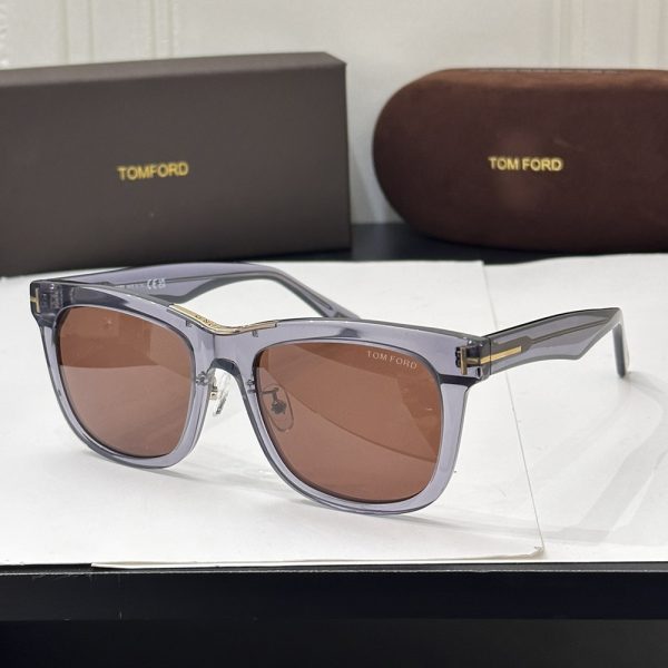 Tom Ford Gradient Clear Sunglasses Top Quality