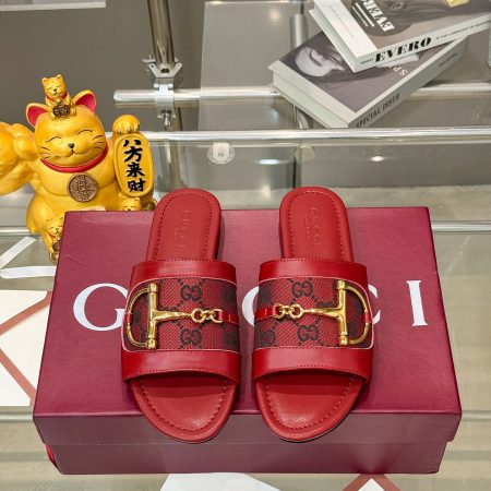 Gucci Horsebit Women Bulk Slide Sandals - Image 2