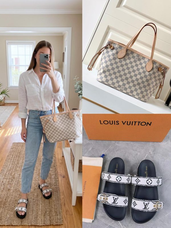 LV Shoes & Bag Set