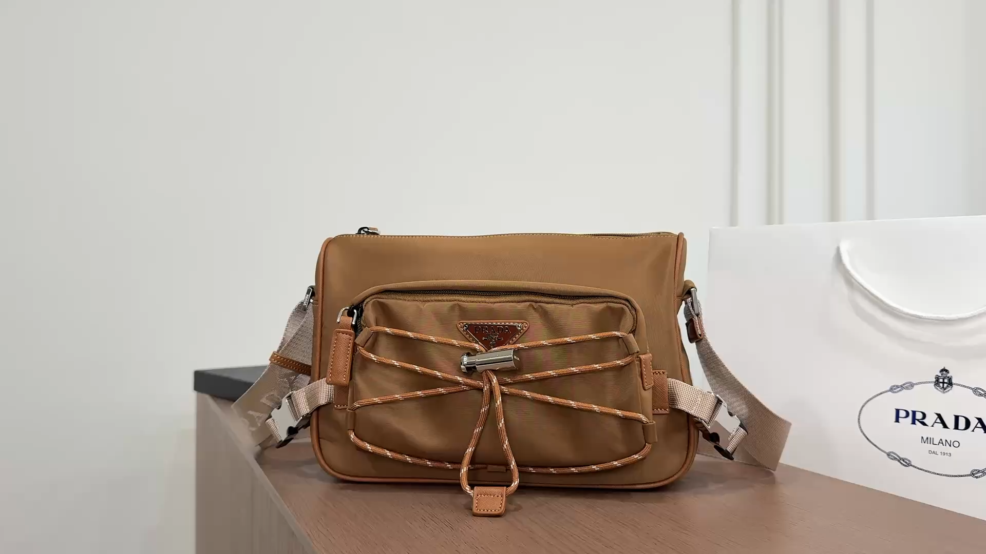 Prada Nylon Crossbody Bag - Image 1