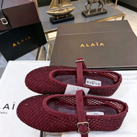 Alaya Flat Ballet Tulle Shoes with Rhinestone Accents - Image 6