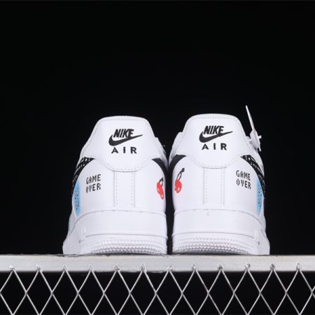 Air Force1 07 Low (GS) video game graffiti low-top casual sneakers CW2288-228 - Image 6
