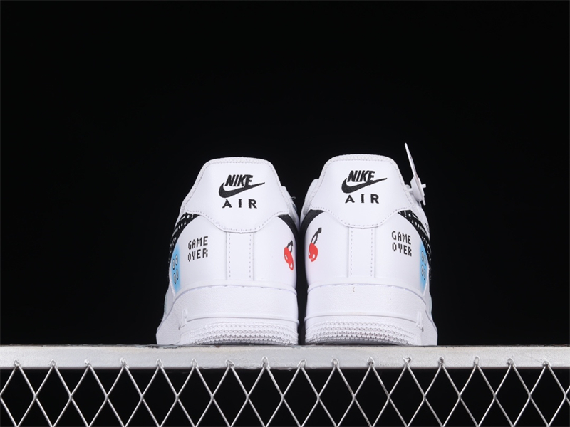 Air Force1 07 Low (GS) video game graffiti low-top casual sneakers CW2288-228 - Image 6