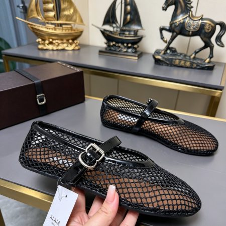 Alaya Flat Ballet Tulle Shoes with Rhinestone Accents - Image 6