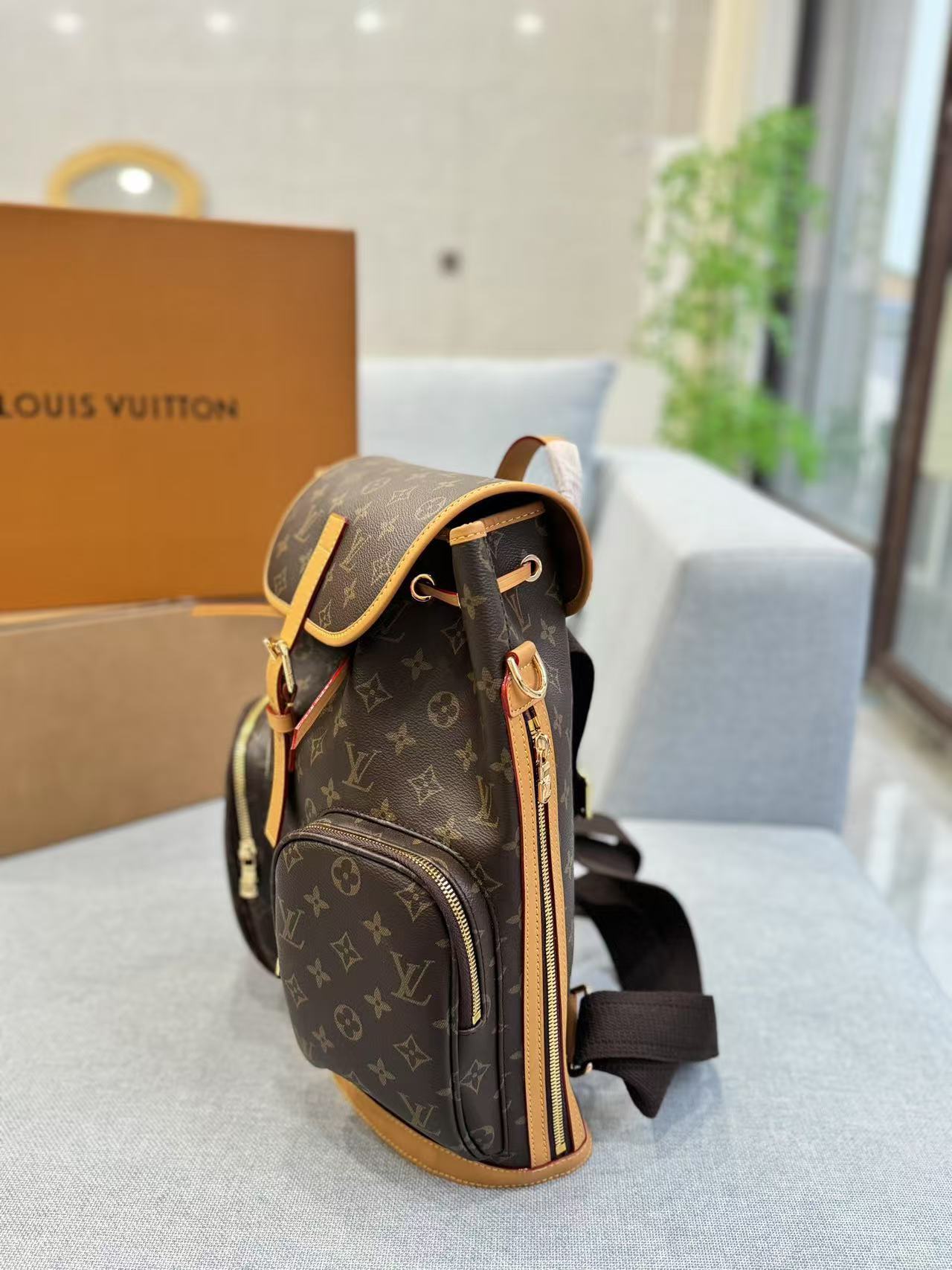 LV Bosphore Monogram Canvas Backpack - Image 2