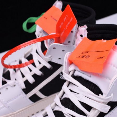 Off-White 3.0 Low Sneaker (Black & White) OMIA065S188000161001 - Image 6