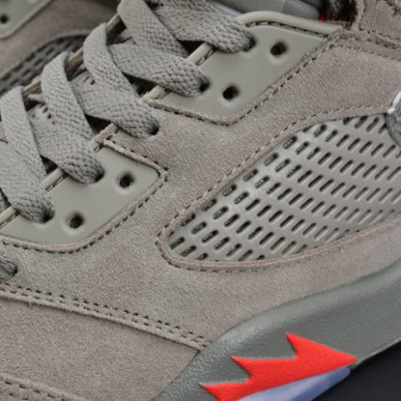 Bape x Air Jordan 5 Trophy RoomCamo university red mens 136027-051 - Image 3