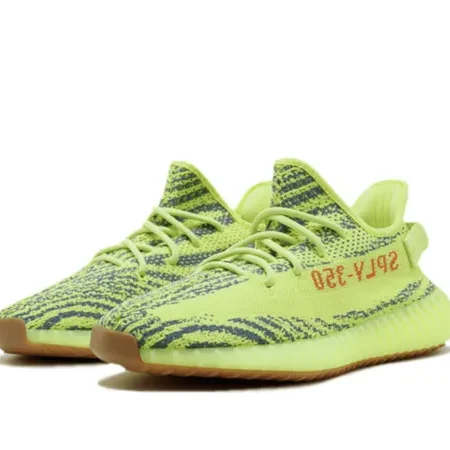 Yeezy350 Boost V2 “ Semi Frozen Yellow" - Image 2