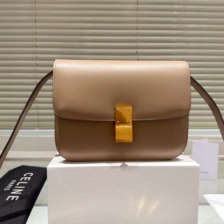 CELINE Liege Calfskin Box Flap Bag - Image 7