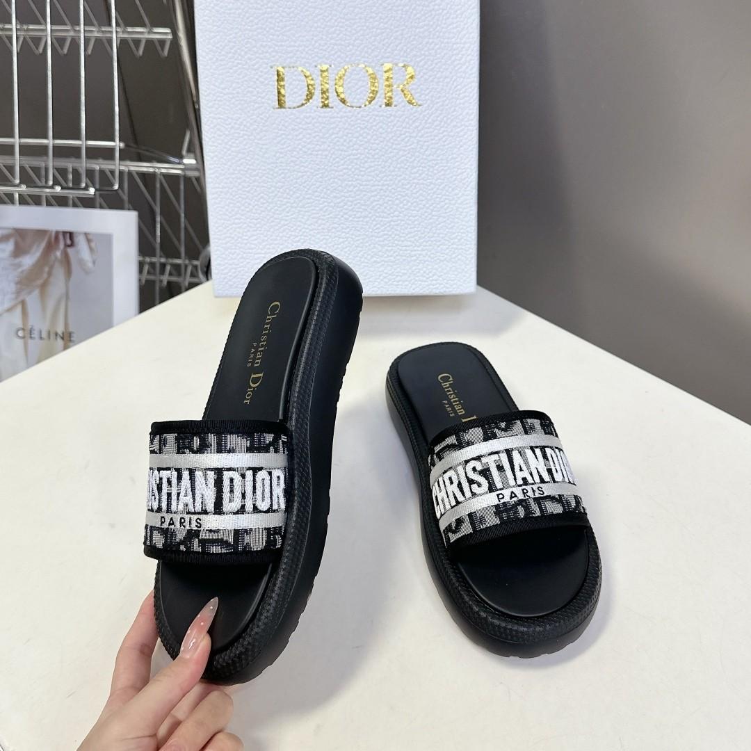 Dior Slipper Sandals - Image 5