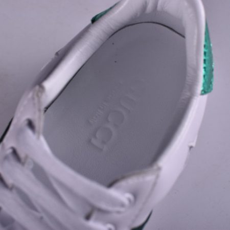Gucci Ace Embroidered Low-Top Sneaker WITH COLORFUL STARS 431942-A38G1 - Image 10