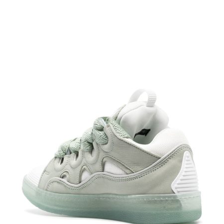 Lanvin LEATHER CURB SNEAKERS - Image 2