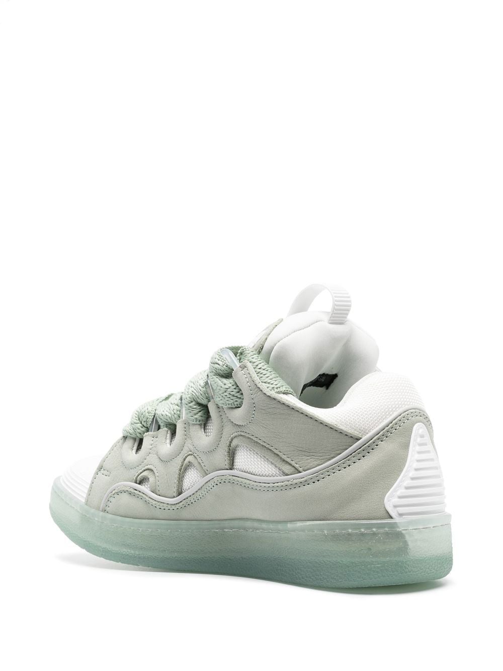Lanvin LEATHER CURB SNEAKERS - Image 2