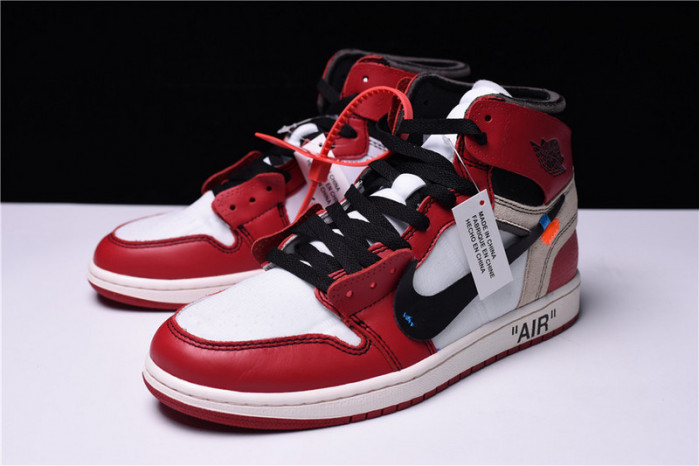 Off-White Air Jordan 1 Retro Chicago The Ten AA3834-101 - Image 65