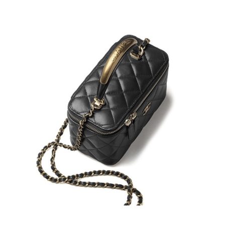 Chanel 22B Metal Handle Makeup Box - Image 2
