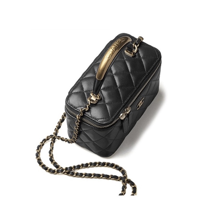 Chanel 22B Metal Handle Makeup Box - Image 2