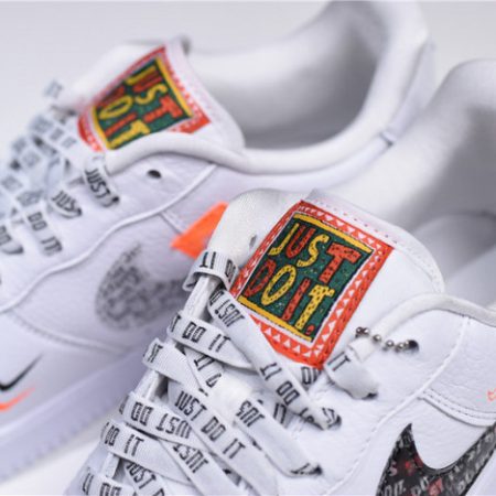 Nike Air Force 1 07 Just Do It Pack White AR7719-100 - Image 5