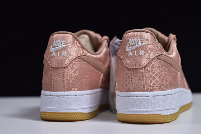 Clot x Nike Air Force 1 Low Rose Gold CJ5290-600 - Image 7