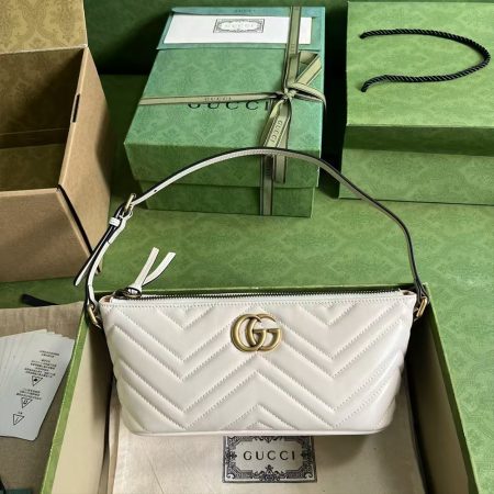 Gucci - GG Marmont Leather Shoulder Bag - Image 4